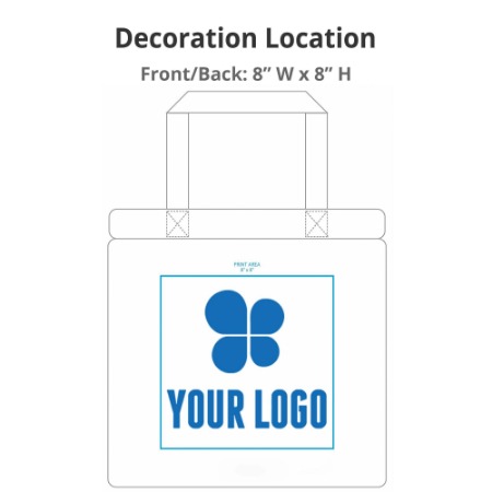 AbeShoppingTote Print Area